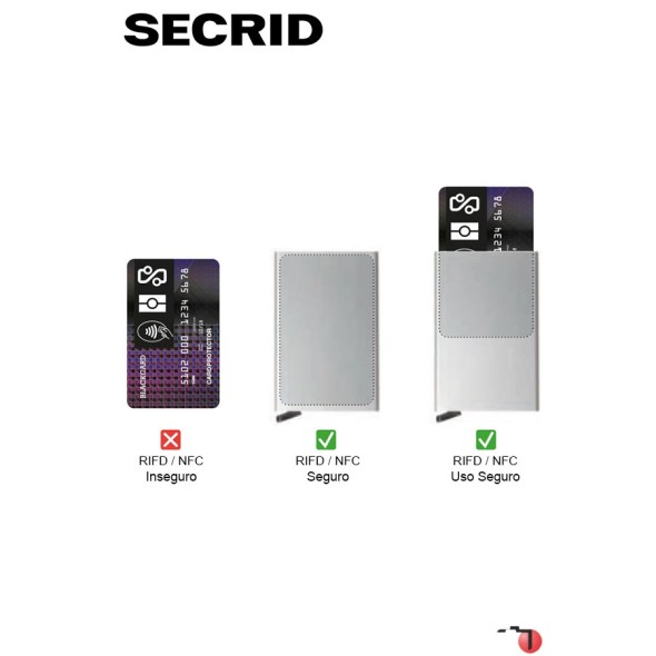 Secrid MINIWALLET Vintage Grey-Black | Ref. 297.MV-CI-P