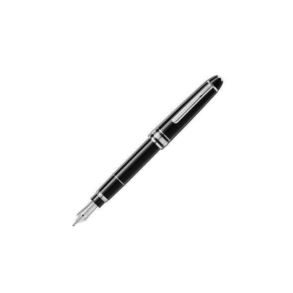 Caneta-tinteiro Meisterstück Platinum Line Hommage à W.A. Mozart M Preto Montblanc - Ref. 238.107706