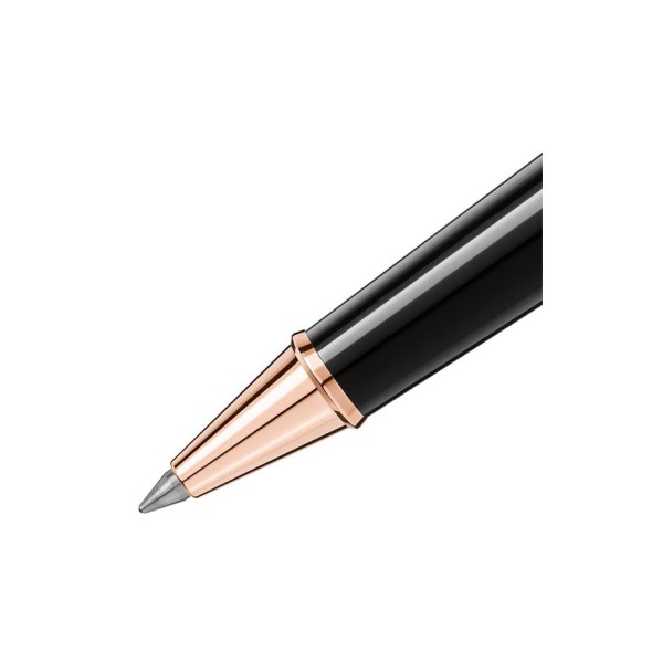 Rollerball Montblanc Meisterstück Classique Revestida a Ouro Preta | Ref. 238.112678