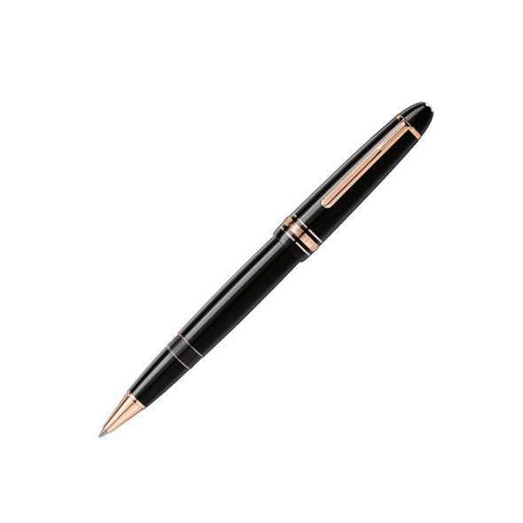 Rollerball Montblanc Meisterstück Red Gold LeGrand Preto | Ref. 238.112672