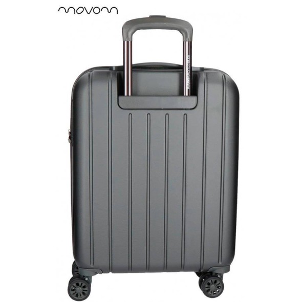 Mala de Cabine / Trolley 55cm 4 Rodas Movom WOOD Antracite
