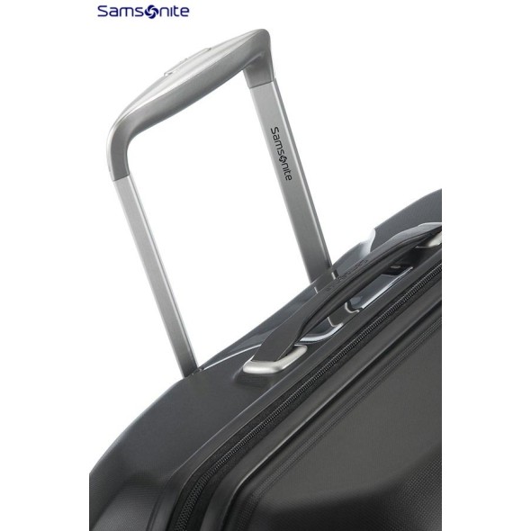 Samsonite Mala/Trolley de Viagem Grande 75cm 4 Rodas Expansível FLUX  Black - Ref. 92CB000309