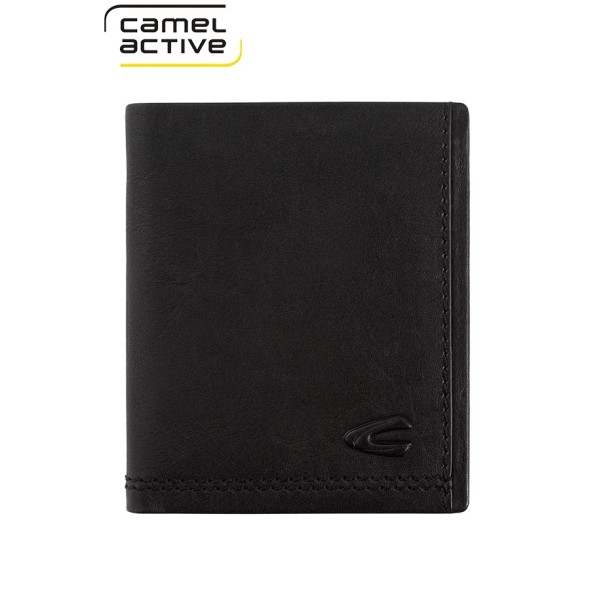 Camel Active Carteira Tradicional ao Alto c/ Porta-Moedas OSAKA Preto | Ref. 9126970460