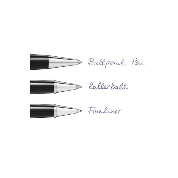 Pack 2 Recargas Montblanc Ballpoint Pen (F) Mystery Black | Ref. 238.116189