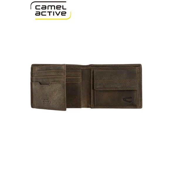 Camel Active Carteira Porta-Notas Tradicional com Porta-Moedas VIETNAM Castanha | Ref. 9127770229