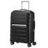Samsonite Mala/Trolley de Cabine 4 Rodas 55cm Expansível FLUX Preto - Ref. 92CB000109
