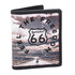 Route 66 Carteira Porta-Notas Vertical com Porta-Moedas WISCONSIN Preto - Ref. 237.R1190101