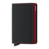 Secrid SLIMWALLET Matte Black & Red | Ref. 297.SM-P-R