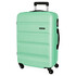 Mala de Viagem / Trolley Médio 65cm 4 Rodas ROLL ROAD Verde Água | Ref. 186.584946BB