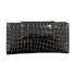 Carteira de Senhora em Croco Abílio & Gomes Preta | Ref. 245.3362CRP