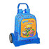 Mochila Grande 42cm c/ Carro Evolution SuperThings SÉRIE 7 Azul | Ref. 248.612176860