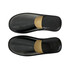 Chinelos de Quarto em Pele N.º 44 JOSEPH LOUIS 9024 Preto | Ref. 324.9024P44