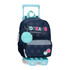 Mochila Pequena Adap. 28Cm c/ Carro Movom DREAMS TIME Azul Escuro | Ref. 186.35320T1