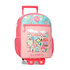 Mochila Pré-Escolar Adap. 33Cm c/ Carro Roll Road MY LITTLE TOWN Rosa | Ref. 186.46522T1