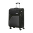 American Tourister Mala de Viagem / Trolley Médio 68cm 4R SKY SURFER Preto/Cinza | Ref. 92MC190319