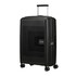 American Tourister Mala de Viagem / Trolley Médio 67cm 4R Exp. AEROSTEP Preta | Ref. 92MD800209