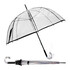 Guarda-Chuva de Senhora Benzi Manual 8V Transparente c/ Preto | Ref. 288.PA60P