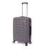 Benzi Mala de Viagem / Trolley Médio 66cm 4 Rodas Cinza | Ref. 288.BZ5673CI-B