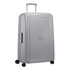 Samsonite Mala/Trolley de Viagem Grande 75cm 4 Rodas Spinner S´CURE Prata | Ref. 9210U00225
