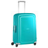 Samsonite Mala/Trolley de Viagem Médio 69cm 4 Rodas Spinner S´CURE Aqua Blue | Ref. 9210U00111