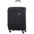 SAMSONITE Mala de Viagem / Trolley Médio 66cm 4 Rodas Exp. Base Boost Preta | Ref. 9238N00409