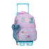 Mochila Pré-Escolar Adap. 28Cm c/ Carro Enso CUTE GIRL Lilás | Ref. 186.95322T1