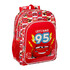 Mochila Escolar Adap. 42Cm Cars LET'S RACE Vermelha | Ref. 248.612311180