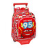 Mochila Infantil 33Cm c/ Carro Cars LET'S RACE Vermelha | Ref. 248.612311020