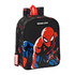 Mochila de Criança Adap. 27Cm SPIDERMAN Hero Preta | Ref. 248.612343232