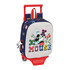 Mochila de Criança c/ Carro 27Cm MICKEY Only One Azul | Ref. 248.612314280