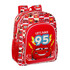 Mochila Escolar Júnior Adap. 38Cm Cars LET’S RACE Vermelha | Ref. 248.612311640