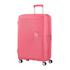 American Tourister Mala de Viagem Grande 77cm 4R Exp. SOUNDBOX Coral | Ref. 9232G00300