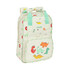 Mochila Pré-Escolar 28cm c/ Pegas Safta DINOSSAUROS Bege | Ref. 248.642392765