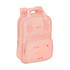 Mochila Pré-Escolar 28cm c/ Pegas Safta PATINHO Rosa | Ref. 248.642393765
