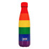 Garrafa Térmica 500ml I-Drink LOVE IS LOVE Multicolor | Ref. 343.ID0436