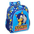 Mochila Escolar Júnior Adap. 38cm Sonic SPEED Azul | Ref. 248.612395640