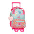 Mochila Pré-Escolar Adap. 28cm c/ Carro Enso BALLOONS Turquesa | Ref. 186.95522T1