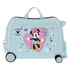 Mala de Viagem Infantil ABS 4 Rodas Minnie MY HAPPY PLACE Azul | Ref. 186.2799821