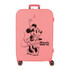 Mala de Viagem / Trolley Médio 70cm 4R Minnie DISNEY 100 HAPINESS Coral | Ref. 186.3669222