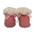 Pantufas de Bebé em Pele de Ovelha N.º 18 Decorpele Rosa | Ref. 180.3-18R