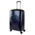Mala de Viagem / Trolley Grande 78cm 4 Rodas Smiley Originals Azul/Preto | Ref. 237.18017001
