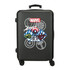 Mala de Viagem / Trolley Médio 65cm 4 Rodas Avengers HEROES Preta | Ref. 186.4961221