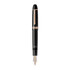 Caneta-tinteiro Montblanc (M) Meisterstück Rose Gold-Coated Preta | Ref. 238.132093