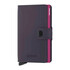 SECRID Miniwallet Matte Dark Purple-Fuchsia | Ref. 297.MM-DPF