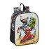 Mochila de Criança Adap. 27Cm AVENGERS Forever Preta | Ref. 248.612384232
