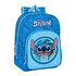 Mochila Infantil Adap. 34Cm STITCH Azul | Ref. 248.612388185