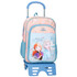 Mochila Escolar Adap. 40cm c/ Carro FROZEN Belive in The Journey Azul | Ref. 186.42123T1
