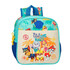 Mochila Pré-Escolar Adap. 25cm PAW PATROL Pawsome Vibe Azul | Ref. 186.42620D2