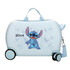 Mala de Viagem Infantil ABS 4 Rodas Easyjet STITCH Happy Azul | Ref. 186.4381041