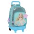 Mochila Grande c/ Rodas Compacta 45cm FROZEN Hello Spring Azul Turquesa | Ref. 248.612373918